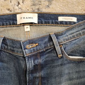 Frame Le Garcon Crop Jeans Size 29